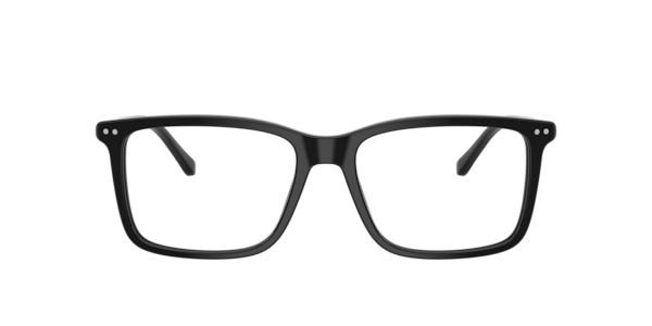 Polo Ralph Lauren Men's Rectangle Eyeglasses, PH2287 - Shiny Black