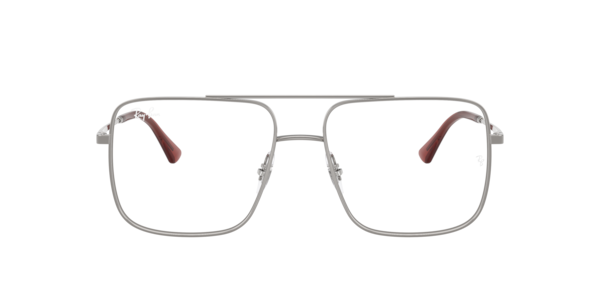 Ray-Ban Ari Optics Bio-based Eyeglasses Gunmetal Frame Clear Lenses Polarized 56-16