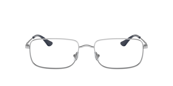 B by Brooks Brothers Men's Eyeglasses, BB1098 - Shiny Silver