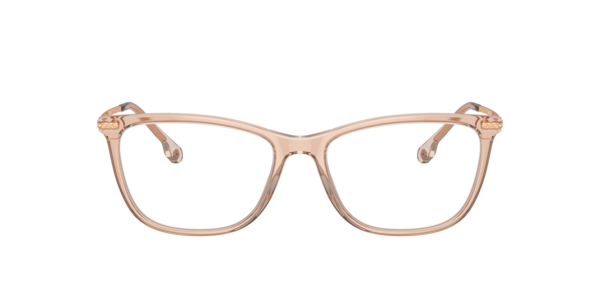 Versace VE3274B Women's Pillow Eyeglasses - Trans Brown