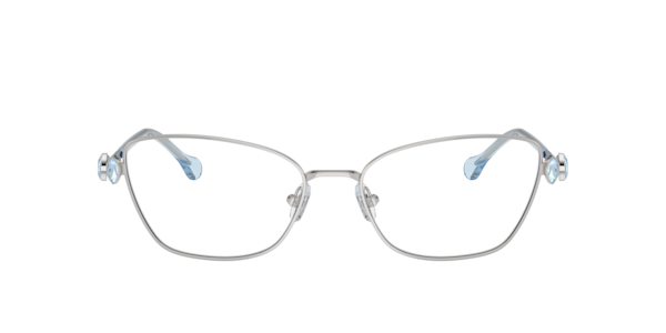 Swarovski Women's Eyeglasses, SK1006 - Shiny Silver