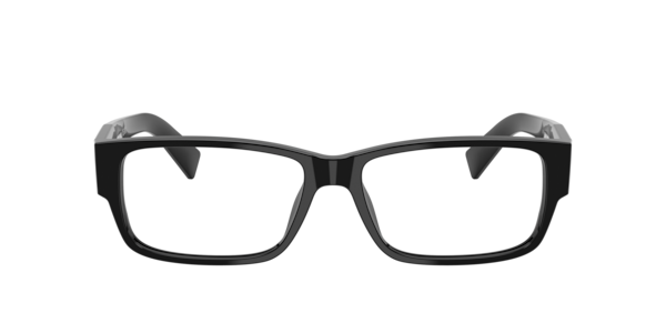 Prada PR B09V 16K1O1 Men's Glasses Black Size 57 - Free Lenses - Blue Light Block Available
