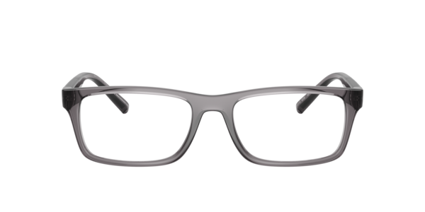 Armani Exchange Men's Eyeglasses, AX3115 - Shiny Transparent Gray