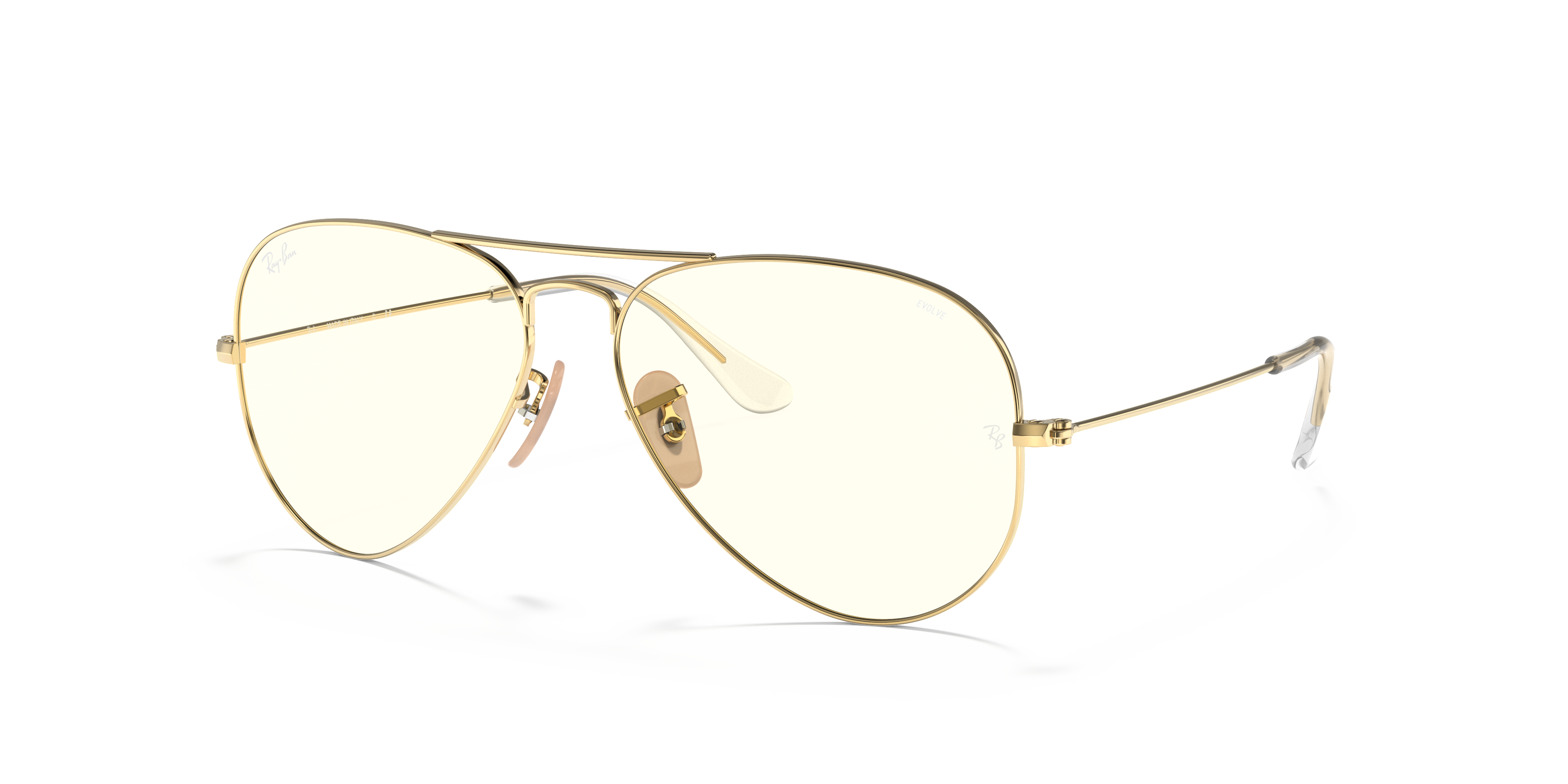 RB3025 Aviator Clear Evolve