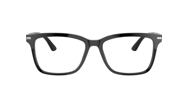 Prada PR14WV Men's Rectangle Eyeglasses - Black