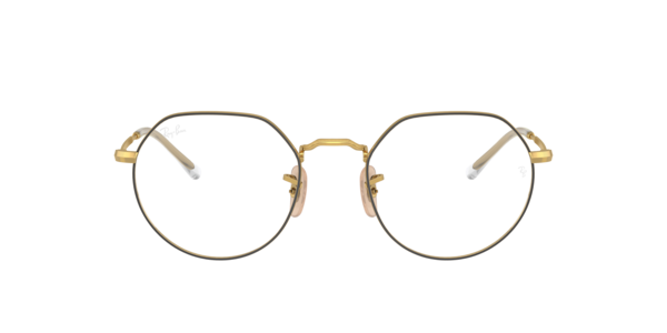 Ray-Ban RX6465 2890 Men's Glasses Gold Size 49 - Blue Light Block Available