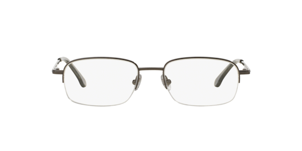 B by Brooks Brothers Bb 487T Men's Pillow Eyeglasses - Dark Gunmetal
