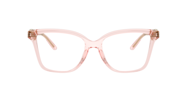 Michael Kors Women's Square Eyeglasses, MK4180U - Light Pink Transparent