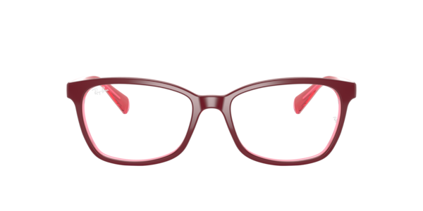 Ray-Ban Rb5362 Optics Eyeglasses Purple-reddish Frame Clear Lenses 54-17