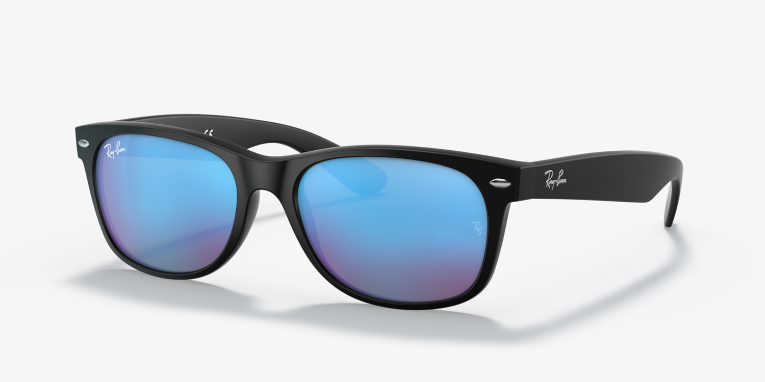 Ray-Ban RB2132 New Wayfarer Flash Sunglasses | LensCrafters