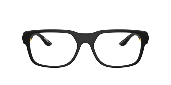 Scuderia Ferrari Men's Irregular Eyeglasses, FZ8030U - Black Matte