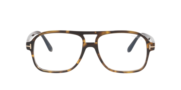 Tom Ford FT6058-B 056 Blue-Light Block Men's Glasses Tortoiseshell Size 58 - Free Lenses - Blue Light Block Available