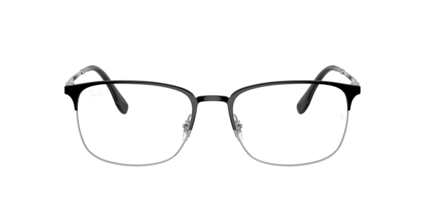 Ray-Ban RX6494 Asian Fit 2861 Men's Glasses Black Size 54 - Blue Light Block Available
