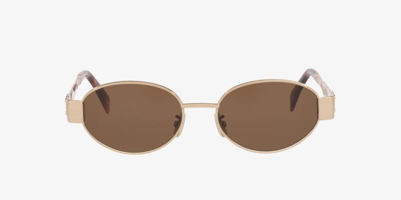 Celine Triomphe Metal CL40235U Sunglasses | LensCrafters
