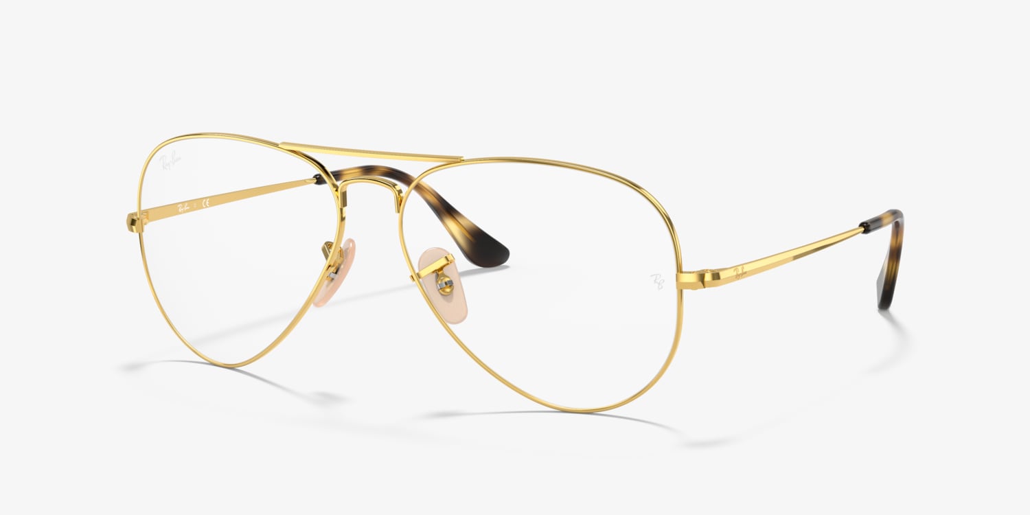 Ray-Ban RB6489 Aviator Optics Eyeglasses | LensCrafters