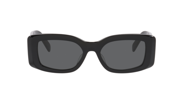 Celine Maxi Triomphe Rectangular Sunglasses, 53mm