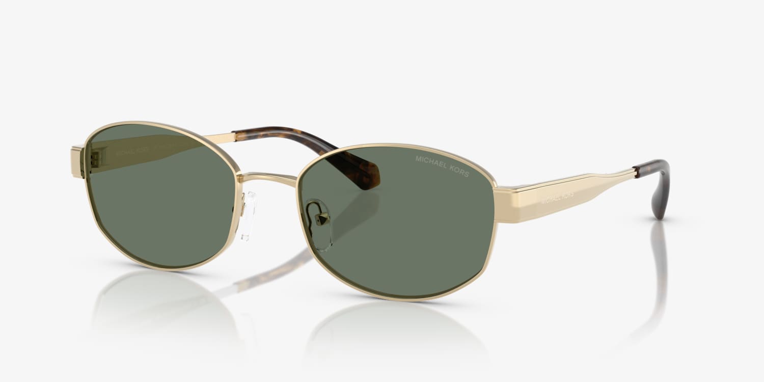 Michael Kors Sunglasses | Brand New Michael Kors MK5007 Hvar - Aviator Rose Gold White Frame  main image 4
