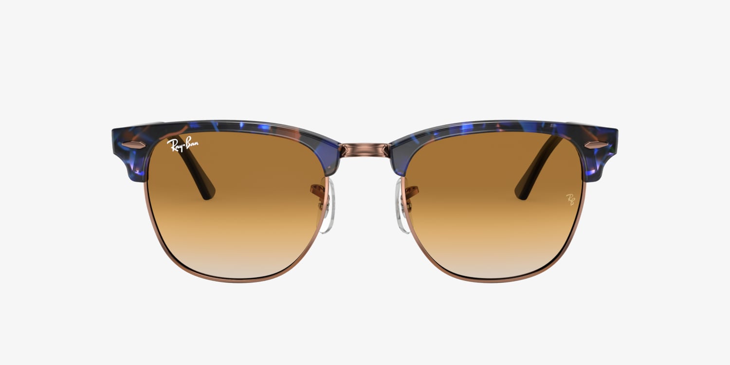 小物 Ray-Ban Clubmaster RB3016 Ray-Ban RB3016 Clubmaster Fleck Sunglasses | LensCrafters