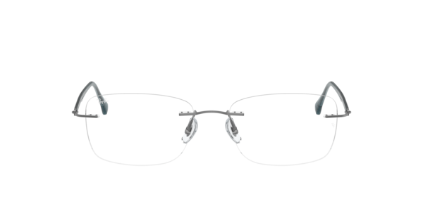 Ray-Ban RX8725 Light Ray 1028 Men's Glasses Grey Size 52 - Blue Light Block Available