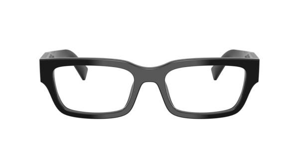 Prada Men's Square Eyeglasses, Pr C02V - Black