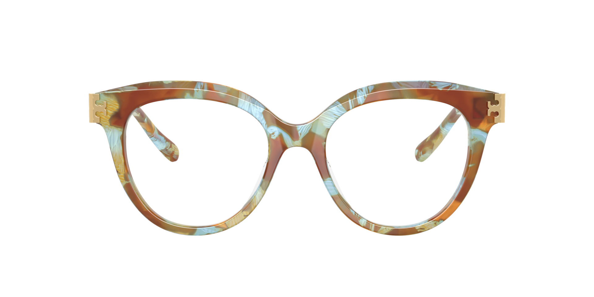 Tory Burch Woman Blue Honey Tortoise 259$