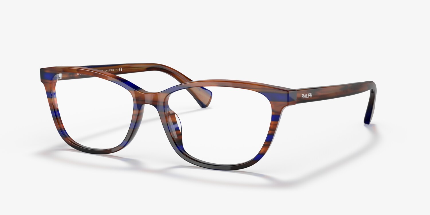 Ralph Lauren Women Eyeglasses Frame Eyewear Big Face Brown Tortoise/Blue Glasses Polo PH2272 Optical Frame 6137 Brown Tortoise - eye-oo.com main image 2