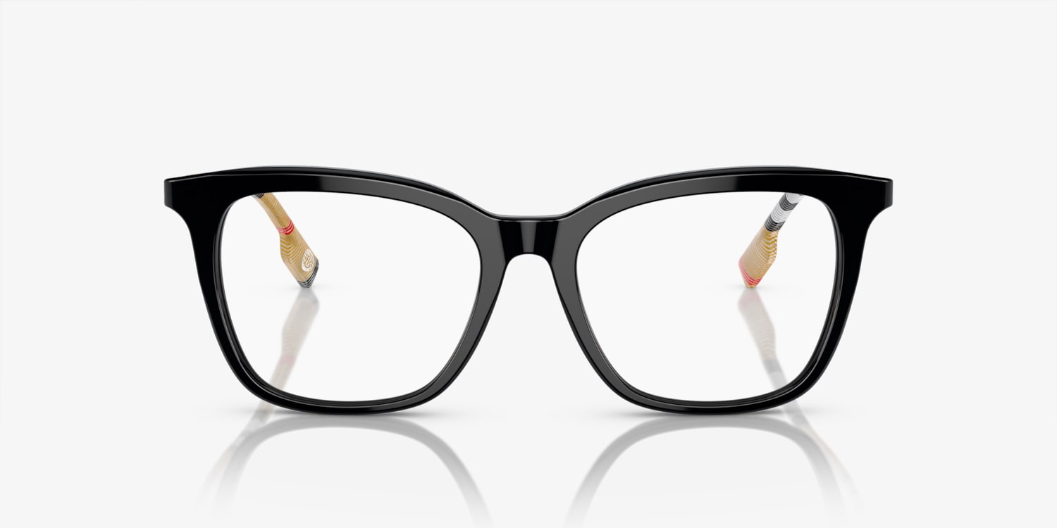 Eye Glasses Burberry Glasses Frames Zenni Black Cat-Eye  display picture 3