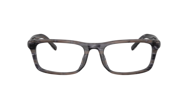 Diesel Unisex Rectangle Eyeglasses, DL4017U - Striated Gray