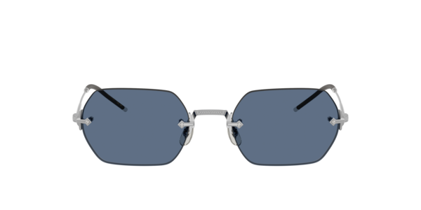 Oliver Peoples OV1353ST TK-13 503680 Men's Sunglasses Silver Size 52