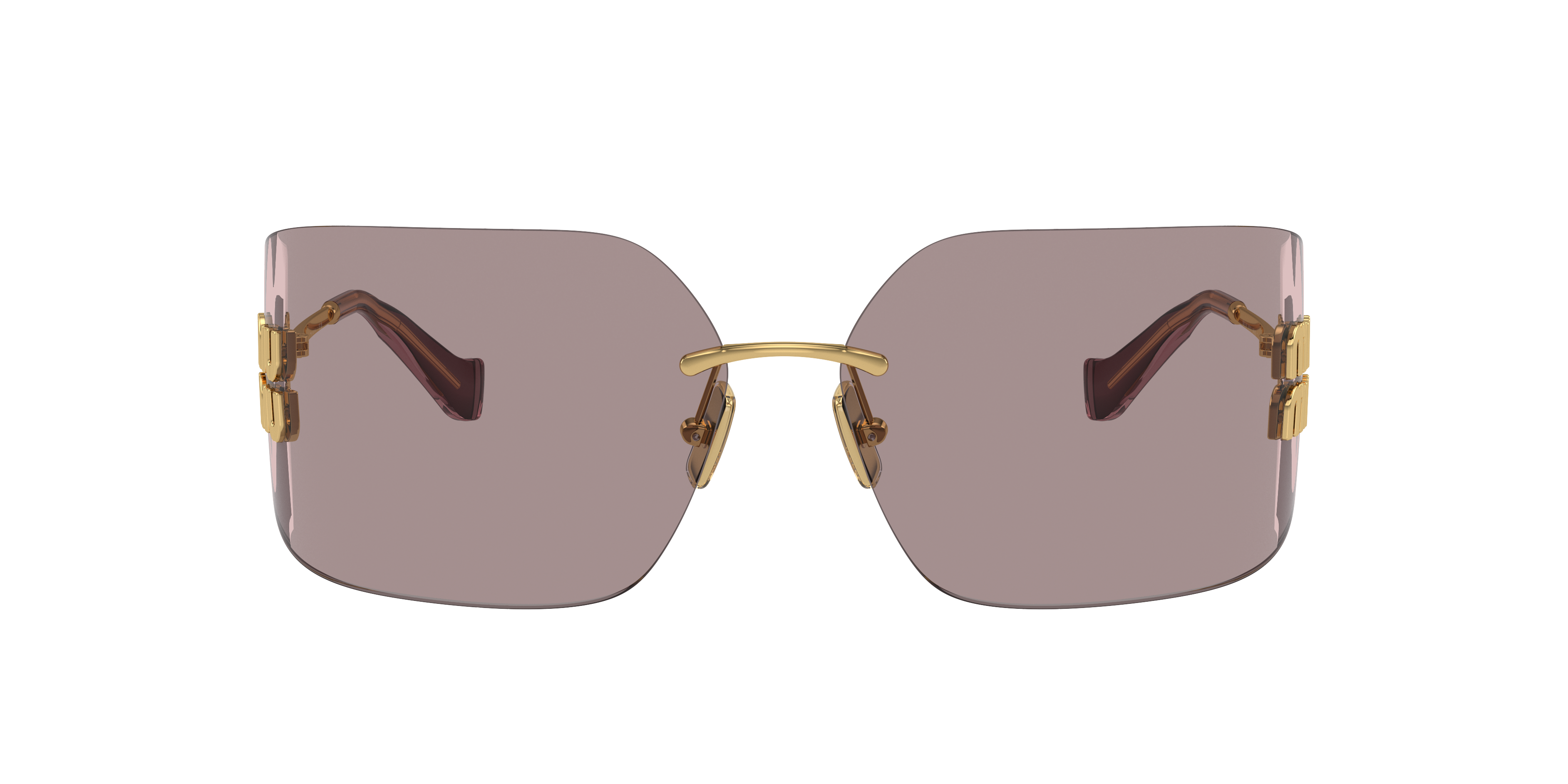 MIUMIU サングラス ベージュラインストーン54-15 7BJ-2N1 Miu Miu MU 54YS Sunglasses | LensCrafters