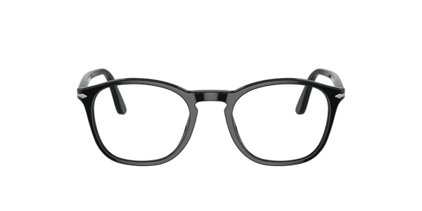 Persol PO3007V Men's Square Eyeglasses - Black