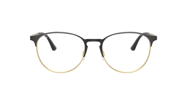 Ray-Ban RX6375 3051 Men's Glasses Black Size 51 - Blue Light Block Available