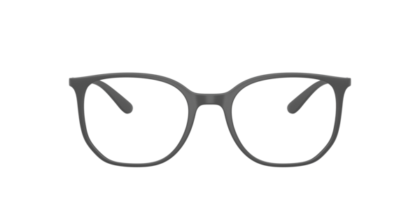 Ray-Ban Elliot Optics Liteforce Eyeglasses Sand Grey Frame Clear Lenses Polarized 52-19