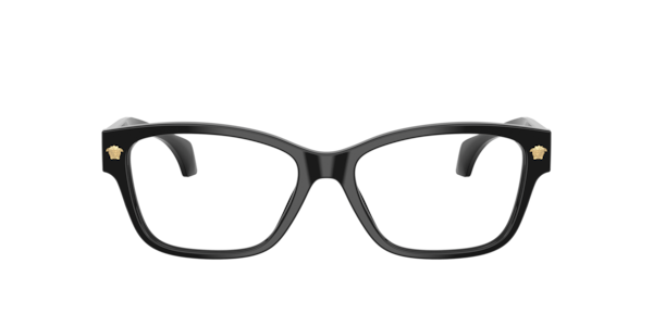 Versace Women's Cat Eye Eyeglasses, VE3392 - Black