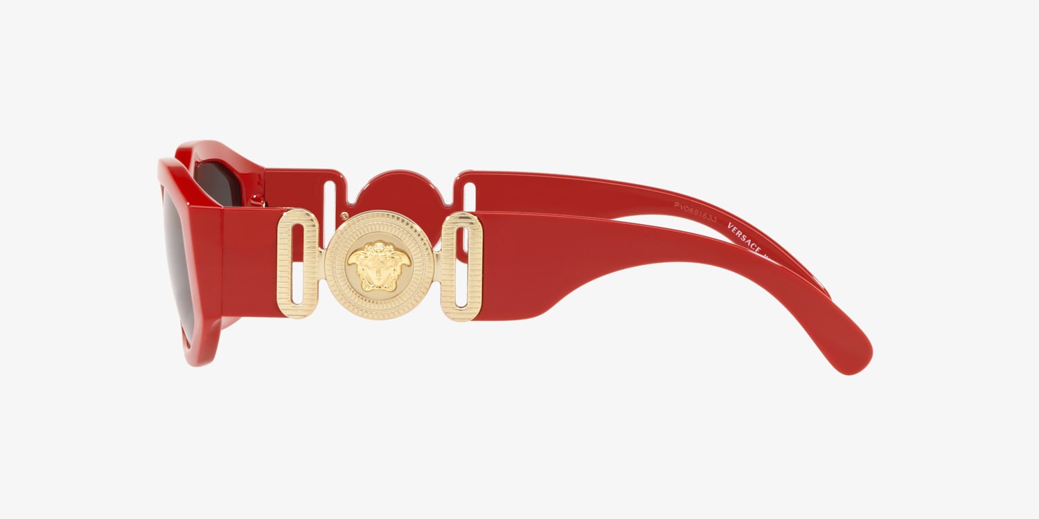 Versace Biggie Red Sunglasses Versace 4439 Sunglasses main image 4