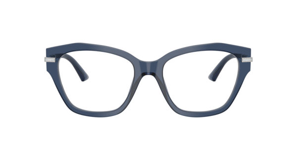 Jimmy Choo Women's Cat Eye Eyeglasses, JC3043J - Transparent Navy