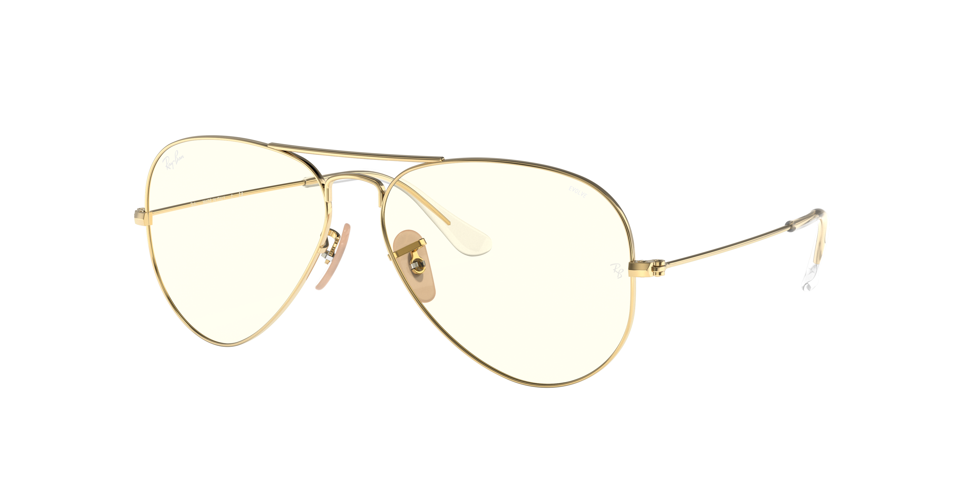 RB3025 Aviator Clear Evolve
