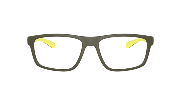 Arnette Men's Laflor Eyeglasses, AN7246U - Military Matte, Shiny