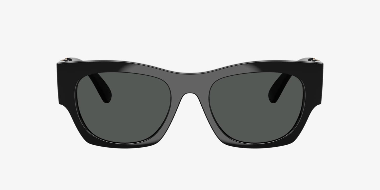 NEW Versace VE4479U 148/80 Crystal Blue Square Women Sunglasses Versace VE4479U Sunglasses | FramesDirect.com main image 2
