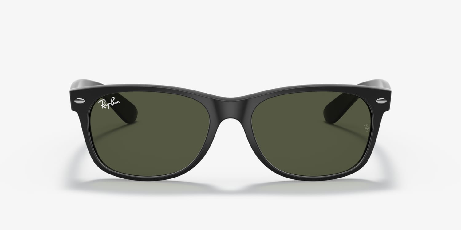Ray-Ban 偏光サングラス NEW WAYFARER RB2132-F Ray-Ban RB2132F New Wayfarer Matte Sunglasses | LensCrafters