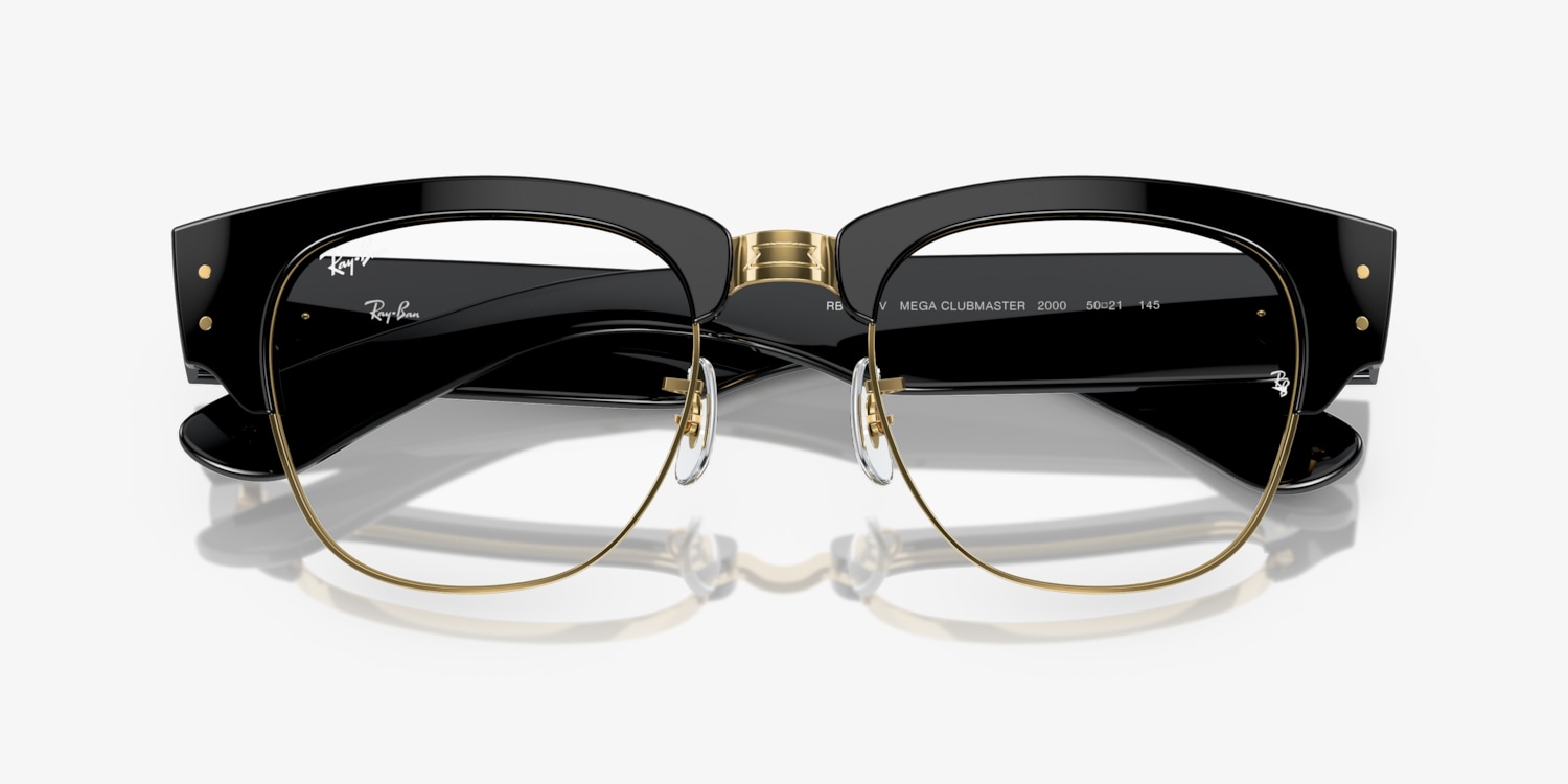 Ray-Ban RB0316V Mega Clubmaster Optics Eyeglasses | LensCrafters