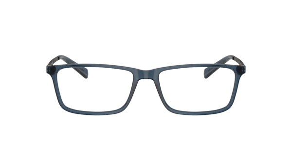 Armani Exchange AX3027 Men's Rectangle Eyeglasses - Transparen