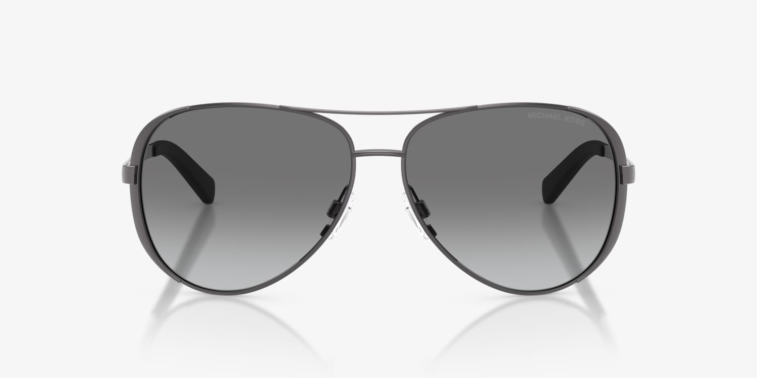 Authentic Michael Kors Chelsea MK 5004 101311 Gunmetal Sunglasses Grey Lens Sunglasses Michael Kors Chelsea MK 5004 (101311) MK5004  main image 4