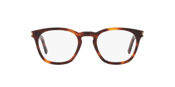 Saint Laurent SL 28 OPT 002 Men's Glasses Tortoiseshell Size 50 - Free Lenses - Blue Light Block Available