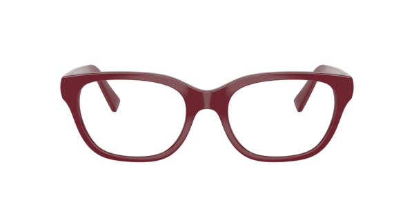 Miu Miu MU07ZV 25R1O1 Women’s Glasses Burgundy Size 52 - Free Lenses - Blue Light Block Available