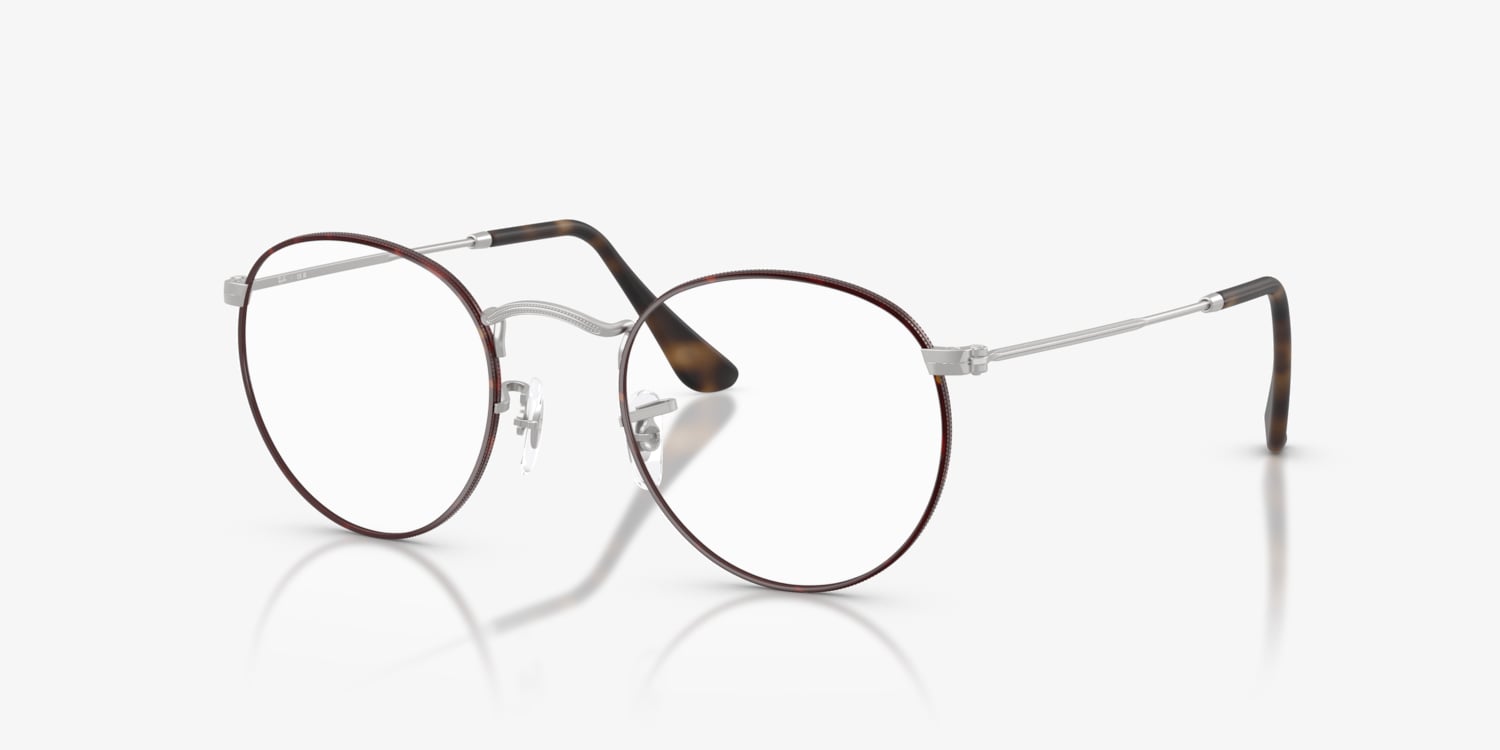 Ray Ban round lグレー RB3447v Ray-Ban RB3447V Round Metal Optics Eyeglasses | LensCrafters