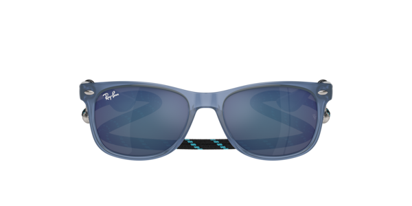 Ray-Ban Kids RJ9052S Junior New Wayfarer 714855 Kids' Sunglasses Blue Size 47