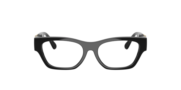 Versace Child Round Eyeglasses, VK3008U - Black