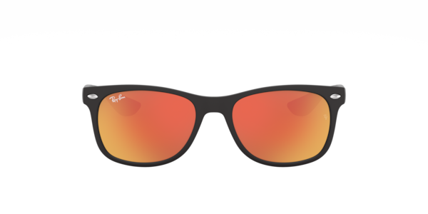 Ray-Ban Kids RJ9052S Junior New Wayfarer 100S6Q Kids' Sunglasses Black Size 47
