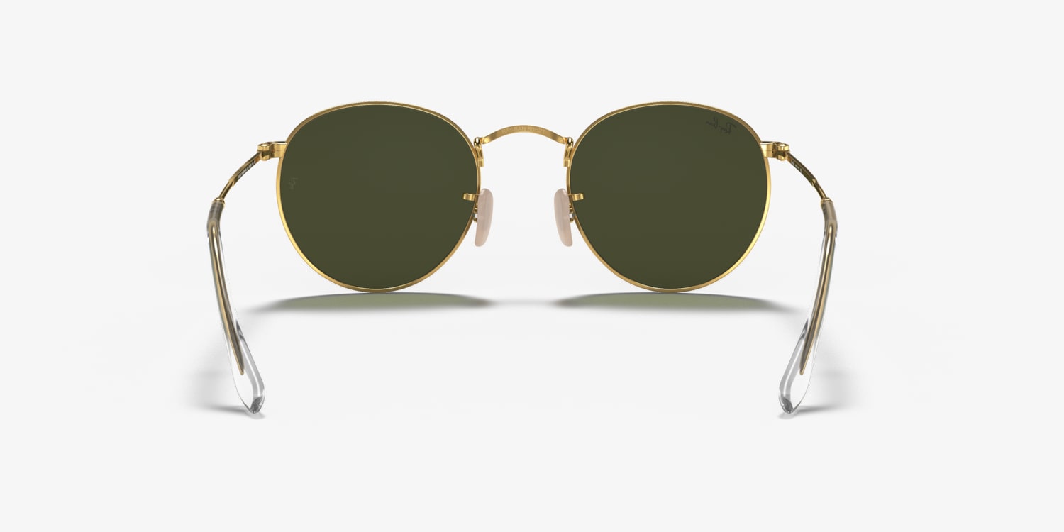 Ray-Ban RB3447 Round Metal Sunglasses | LensCrafters